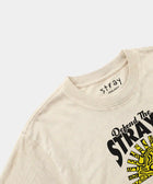 Defend The Strays Tee lifestyle styling — rescue dog tee from Stray Project