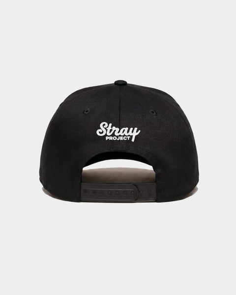 Stray Sun Rise Hat - Black back design — supporting shelter dog rescue · Stray Project
