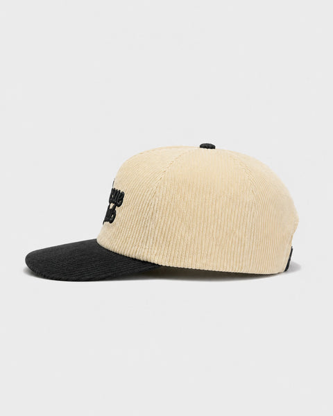 Rescue Club Corduroy Hat - Beige/Black