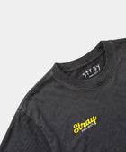 Loud & Proud Tee detail — rescue dog tee that funds shelter meals · Stray Project