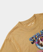 Stray Retro Tee back design — supporting shelter dog rescue · Stray Project