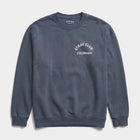 Stray Club Denver Sweatshirt in Faded Navy — rescue dog sweatshirt from Stray Project. Every purchase funds shelter dog meals.
