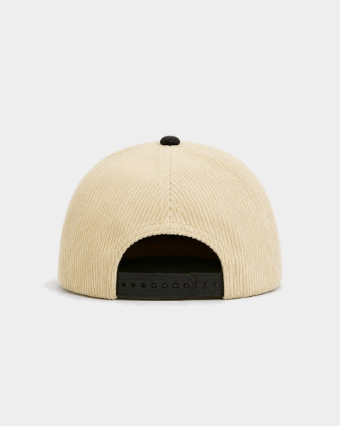 Rescue Club Corduroy Hat - Beige/Black