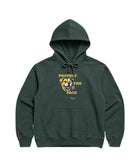 Protect the Pack 2.0 Hoodie in Alpine Green, front view — Stray Project