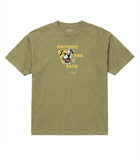 Protect the Pack 2.0 Tee in Olive Green, front view — Stray Project